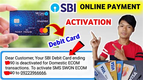 sbi debit card deactivated for domestic contactless transaction|ENHANCED SECURITY In DEBIT CARD TRANSACTIONS.